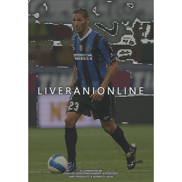 INTER-ROMA SUPERCOPPA ITALIANA 26/08/2006 NELLA FOTO MARCO MATERAZZI AGENZI ALDO LIVERANI