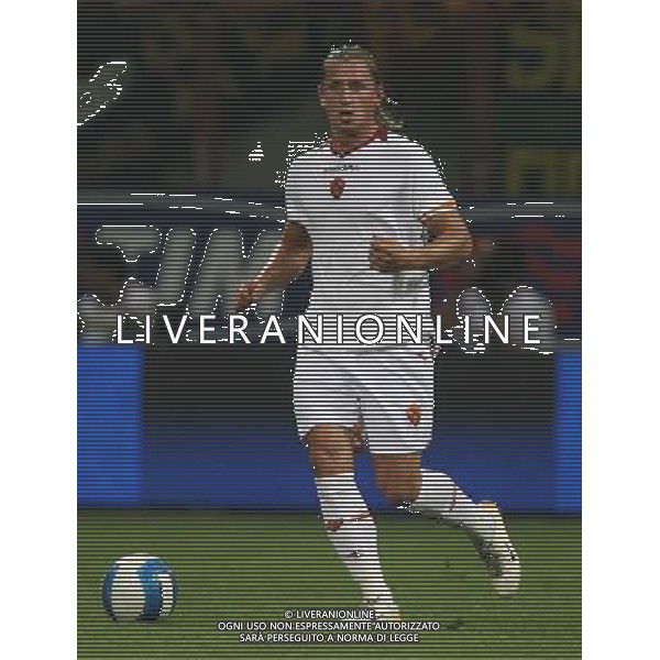 INTER-ROMA SUPERCOPPA ITALIANA 26/08/2006 NELLA FOTO MEXES PHILLIPPE AGENZI ALDO LIVERANI