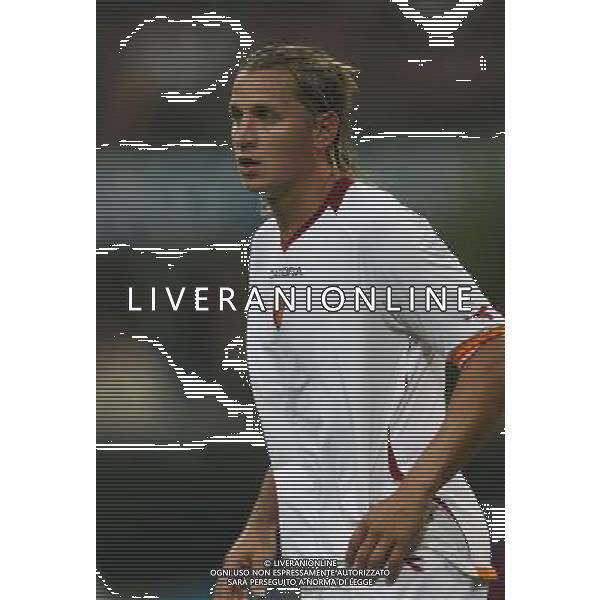 INTER-ROMA SUPERCOPPA ITALIANA 26/08/2006 NELLA FOTO MEXES PHILLIPPE AGENZI ALDO LIVERANI