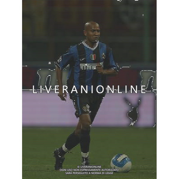 INTER-ROMA SUPERCOPPA ITALIANA 26/08/2006 NELLA FOTO OLIVER DACOURT AGENZI ALDO LIVERANI