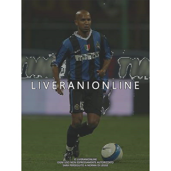 INTER-ROMA SUPERCOPPA ITALIANA 26/08/2006 NELLA FOTO OLIVER DACOURT AGENZI ALDO LIVERANI