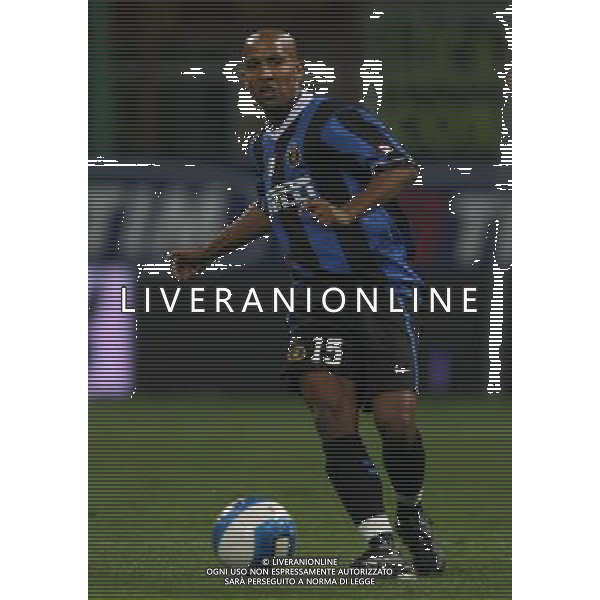 INTER-ROMA SUPERCOPPA ITALIANA 26/08/2006 NELLA FOTO OLIVER DACOURT AGENZI ALDO LIVERANI