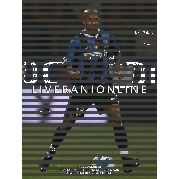INTER-ROMA SUPERCOPPA ITALIANA 26/08/2006 NELLA FOTO OLIVER DACOURT AGENZI ALDO LIVERANI