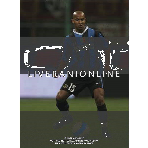 INTER-ROMA SUPERCOPPA ITALIANA 26/08/2006 NELLA FOTO OLIVER DACOURT AGENZI ALDO LIVERANI