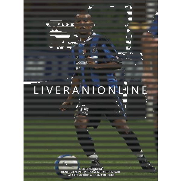 INTER-ROMA SUPERCOPPA ITALIANA 26/08/2006 NELLA FOTO OLIVER DACOURT AGENZI ALDO LIVERANI