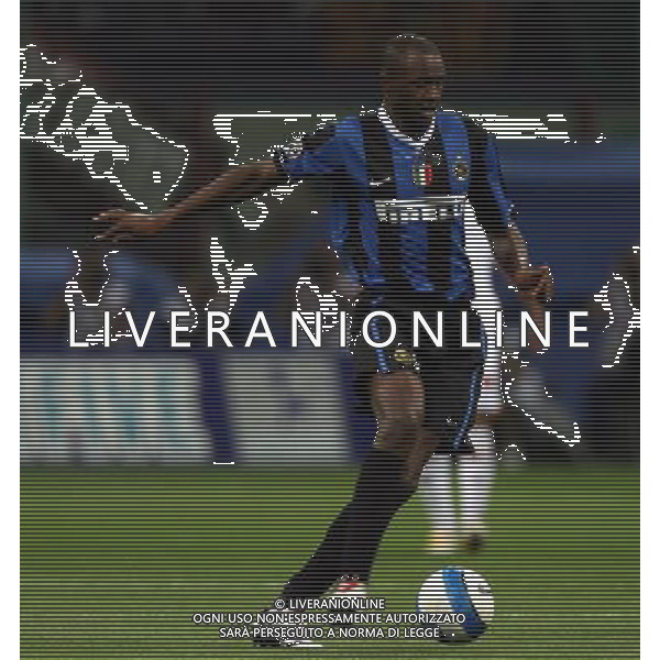 INTER-ROMA SUPERCOPPA ITALIANA 26/08/2006 NELLA FOTO PATRICK VIEIRA AGENZI ALDO LIVERANI