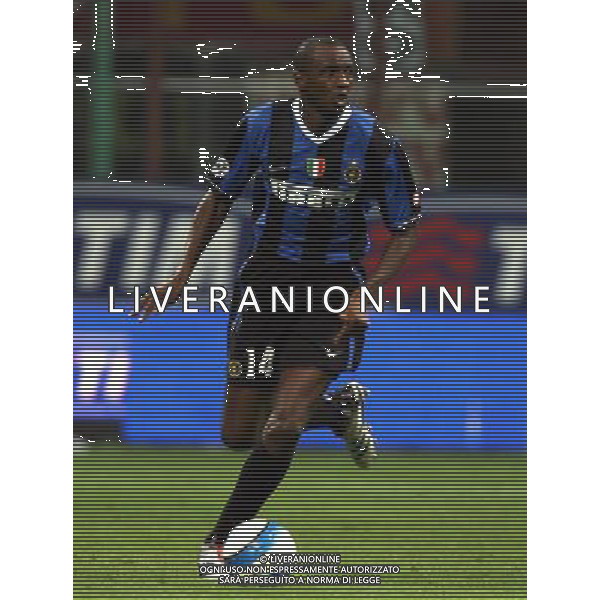 INTER-ROMA SUPERCOPPA ITALIANA 26/08/2006 NELLA FOTO PATRICK VIEIRA AGENZI ALDO LIVERANI