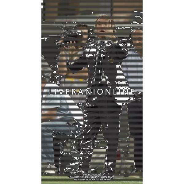 INTER-ROMA SUPERCOPPA ITALIANA 26/08/2006 NELLA FOTO ROBERTO MANCINI AGENZI ALDO LIVERANI