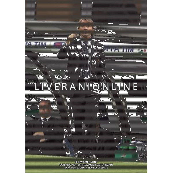 INTER-ROMA SUPERCOPPA ITALIANA 26/08/2006 NELLA FOTO ROBERTO MANCINI AGENZI ALDO LIVERANI