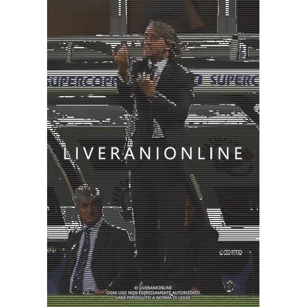 INTER-ROMA SUPERCOPPA ITALIANA 26/08/2006 NELLA FOTO ROBERTO MANCINI AGENZI ALDO LIVERANI