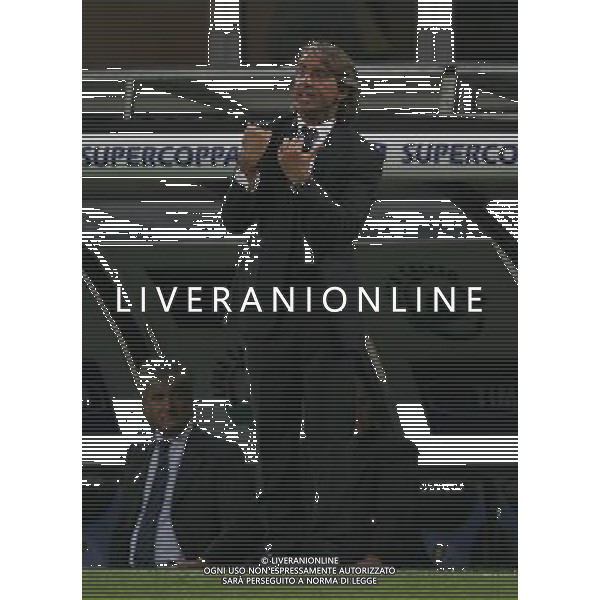 INTER-ROMA SUPERCOPPA ITALIANA 26/08/2006 NELLA FOTO ROBERTO MANCINI AGENZI ALDO LIVERANI