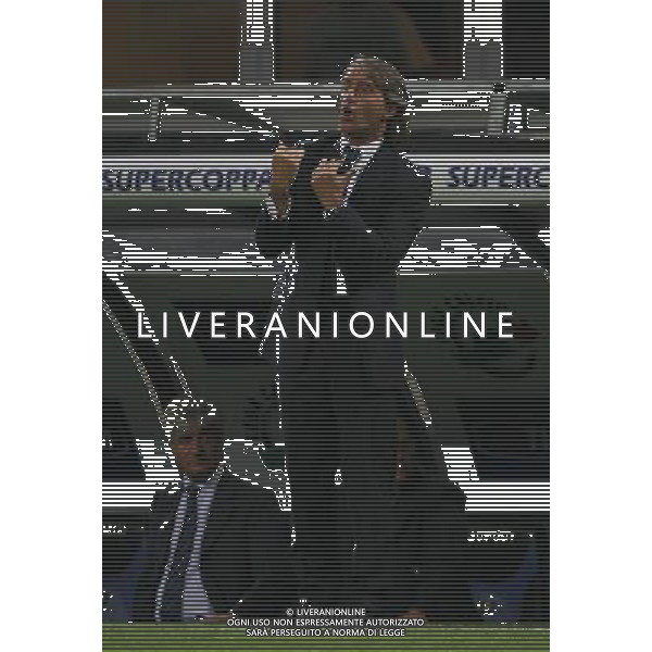 INTER-ROMA SUPERCOPPA ITALIANA 26/08/2006 NELLA FOTO ROBERTO MANCINI AGENZI ALDO LIVERANI