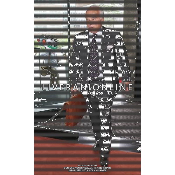 Milano 28 agosto 2006 Riunione informale in Lega Calcio fra presidenti di serie A e B nella foto: Garrone Riccardo foto Andry / Ag. Aldo Liverani