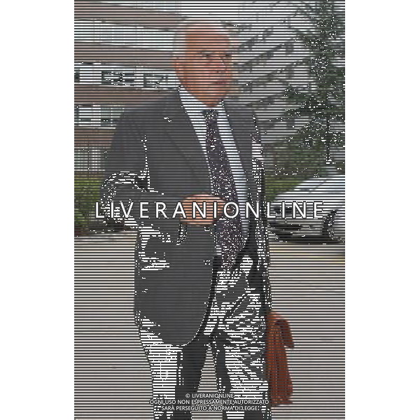 Milano 28 agosto 2006 Riunione informale in Lega Calcio fra presidenti di serie A e B nella foto: Garrone Riccardo foto Andry / Ag. Aldo Liverani