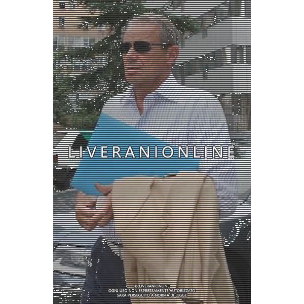 Milano 28 agosto 2006 Riunione informale in Lega Calcio fra presidenti di serie A e B nella foto: Zamparini Maurizio foto Andry / Ag. Aldo Liverani