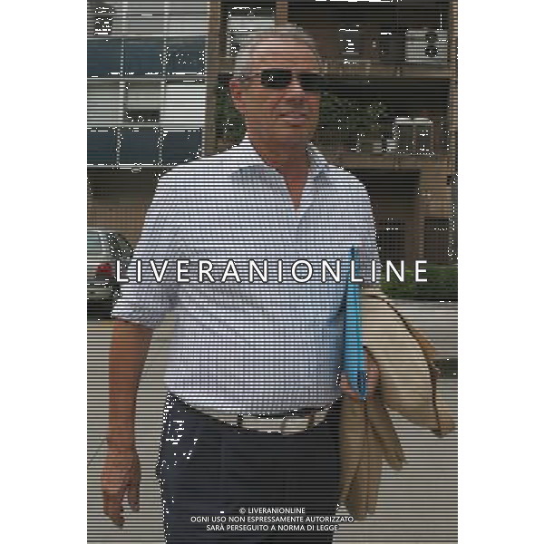 Milano 28 agosto 2006 Riunione informale in Lega Calcio fra presidenti di serie A e B nella foto: Zamparini Maurizio foto Andry / Ag. Aldo Liverani