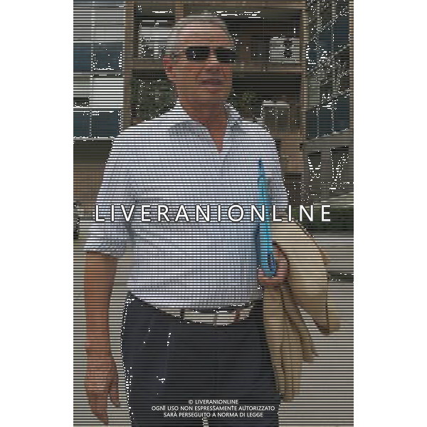 Milano 28 agosto 2006 Riunione informale in Lega Calcio fra presidenti di serie A e B nella foto: Zamparini Maurizio foto Andry / Ag. Aldo Liverani