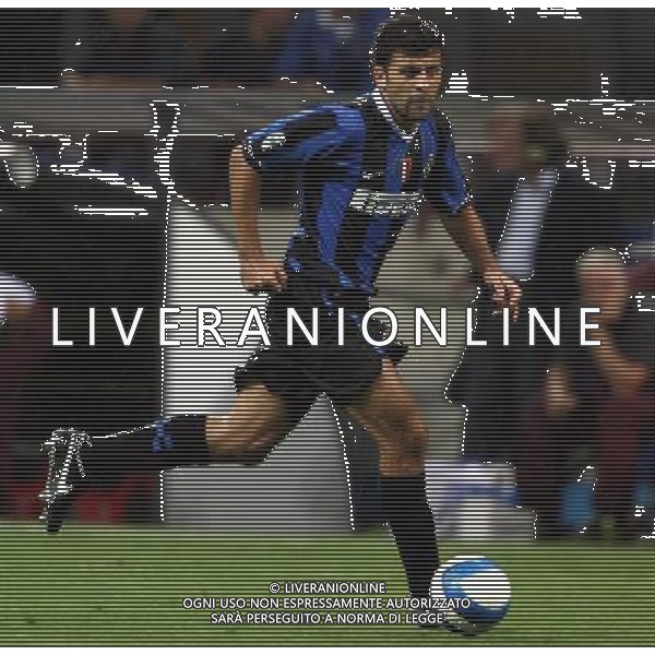 INTER-ROMA SUPERCOPPA ITALIANA 26/08/2006 NELLA FOTO WALTER SAMUEL AGENZI ALDO LIVERANI