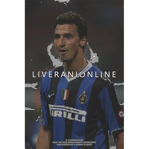 INTER-ROMA SUPERCOPPA ITALIANA 26/08/2006 NELLA FOTO ZLATAN IBRAHIMOVIC AGENZI ALDO LIVERANI
