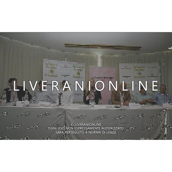 Montecarlo Monaco 28-08-2006 Golden Foot 2006 Conferenza stampa nella foto il tavolo ph marco luzzani/ag aldo liverani s.a.s.