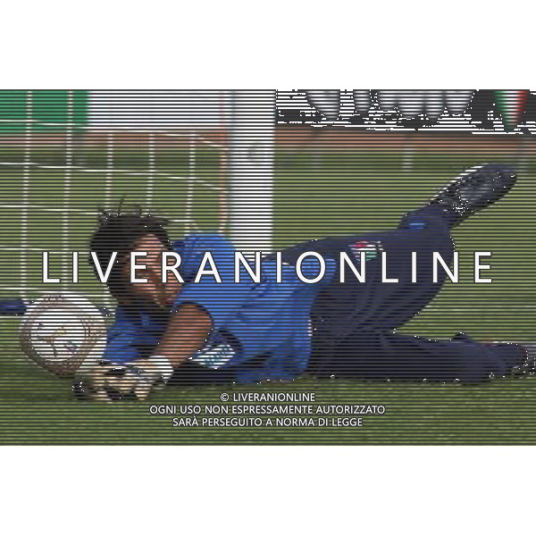 COVERCIANO 28 AGOSTO 2006 ALLENAMENTO DELLA NAZIONALE NELLA FOTO: GIANLUIGI BUFFON AG ALDO LIVERANI