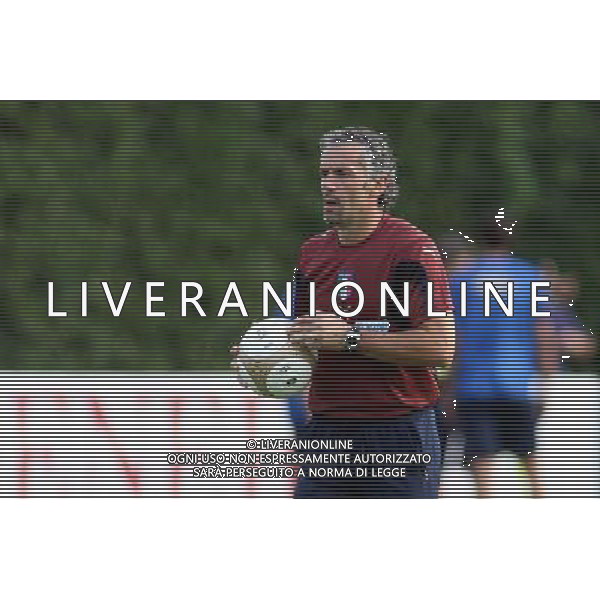 COVERCIANO 28 AGOSTO 2006 ALLENAMENTO DELLA NAZIONALE NELLA FOTO:ROBERTO DONADONI AG ALDO LIVERANI