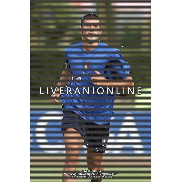 COVERCIANO 28 AGOSTO 2006 ALLENAMENTO DELLA NAZIONALE NELLA FOTO: FABIO GROSSO AG ALDO LIVERANI