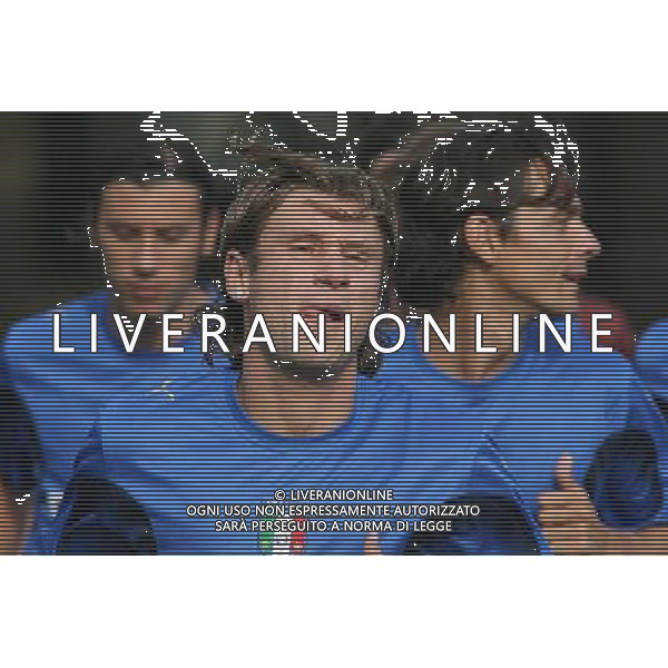 Allenamento della nazionale italiana a coverciano 28/08/2006 nella foto antonio cassano * ph gianni nucci/ag. aldo liverani