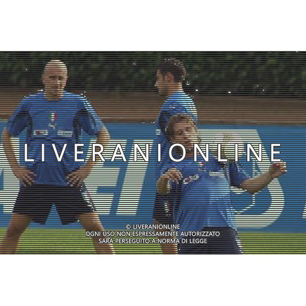 Allenamento della nazionale italiana a coverciano 28/08/2006 nella foto antonio cassano * ph gianni nucci/ag. aldo liverani