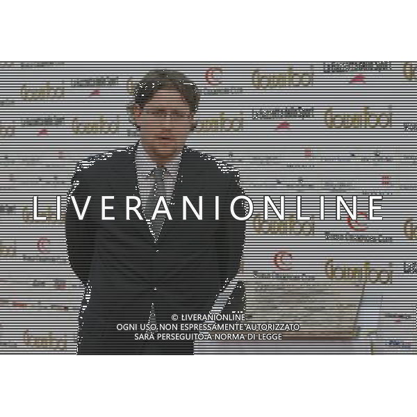 monaco montecarlo 28-08-2006 Golden Foot 2006 nella foto biografo di puskas con impronte del campione non presente perche\' gravemente malato ph marco luzzani/ag aldo liverani s.a.s.