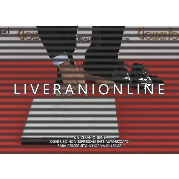 monaco montecarlo 28-08-2006 Golden Foot 2006 nella foto ronaldo firma le impronte ph marco luzzani/ag aldo liverani s.a.s.