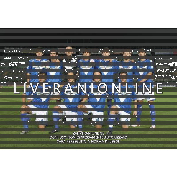 Brescia 27-08-2006 coppa italia Brescia-Cagliari formazione brescia 2006/2007 Ph.Filippo Venezia-Ag:Aldo Liverani