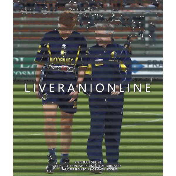 GENOVA 27/08/06 COPPA ITALIA TIM 2006/07 GENOA-MODENA NELLA FOTOAPOLLONI LUIGI CON ZORATTO DANIELE PH GIGI ARCAINI/AG. ALDO LIVERANI