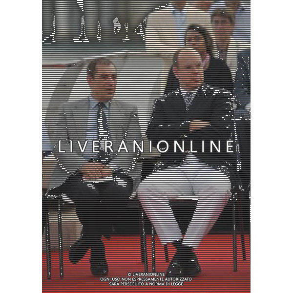 Monaco Montecarlo 28/08/2006 Golden Foot 2006 nella foto s.a.s. Alberto ll di monaco e caliendo ph marco luzzani/ag aldo liverani s.a.s.