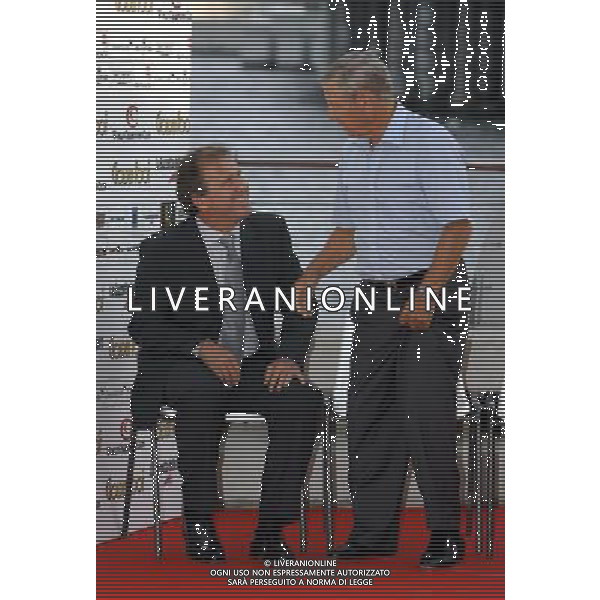 Monaco Montecarlo 28/08/2006 Golden Foot 2006 nella foto zico e kopa ph marco luzzani/ag aldo liverani s.a.s.