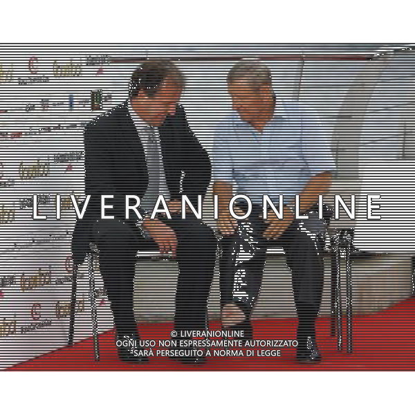 Monaco Montecarlo 28/08/2006 Golden Foot 2006 nella foto zico e kopa ph marco luzzani/ag aldo liverani s.a.s.