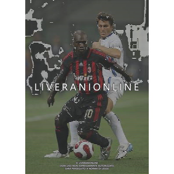 Trofeo Tim 31/08/2006 inter - milan - juventus nella foto clarence seedorf con javier zanetti ph luzzani/ag. aldo liverani