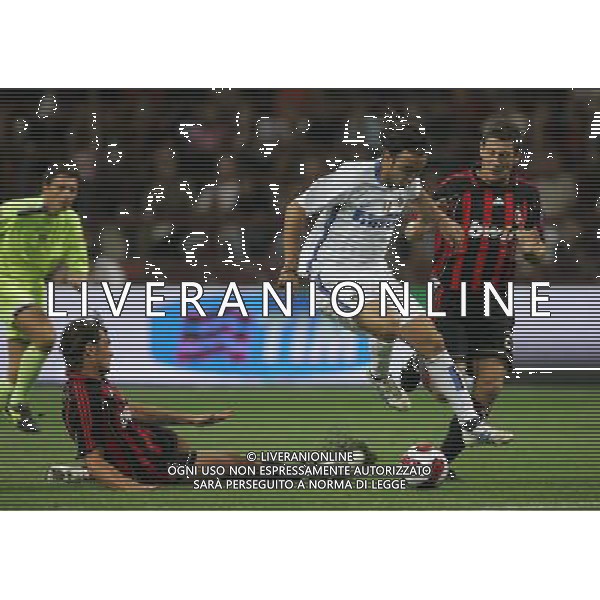 Trofeo Tim 31/08/2006 inter - milan - juventus nella foto paolo maldini con alvaro recoba ph luzzani/ag. aldo liverani