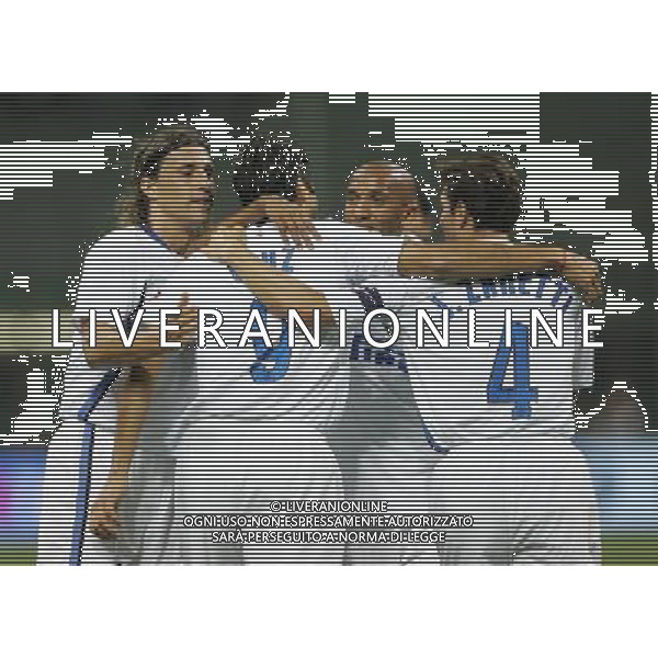 Trofeo Tim 31/08/2006 inter - milan - juventus nella foto esultanza dopo il gol di julio cruz ph luzzani/ag. aldo liverani