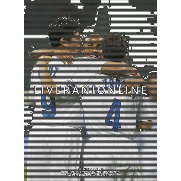 Trofeo Tim 31/08/2006 inter - milan - juventus nella foto esultanza dopo il gol di julio cruz ph luzzani/ag. aldo liverani