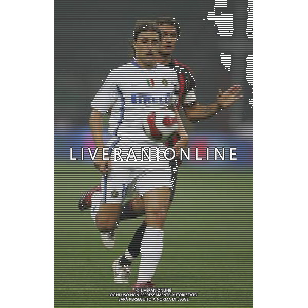 Trofeo Tim 31/08/2006 inter - milan - juventus nella foto hernan crespo con paolo maldini ph luzzani/ag. aldo liverani