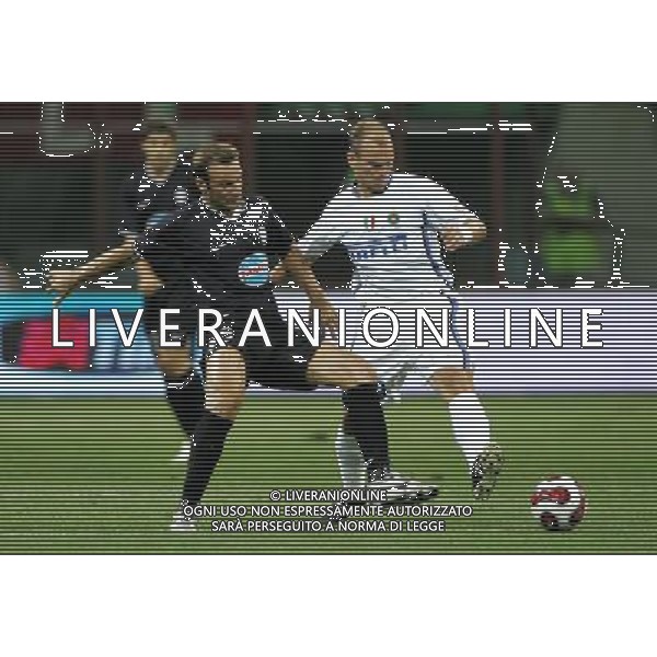 Trofeo Tim 31/08/2006 inter - milan - juventus nella foto cristiano zanetti con esteban cambiasso ph luzzani/ag. aldo liverani