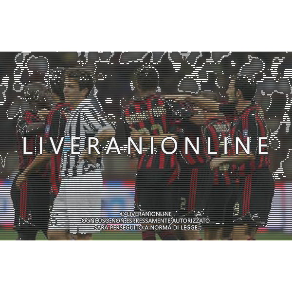 Trofeo Tim 31/08/2006 inter - milan - juventus nella foto esultanza milan ph luzzani/ag. aldo liverani