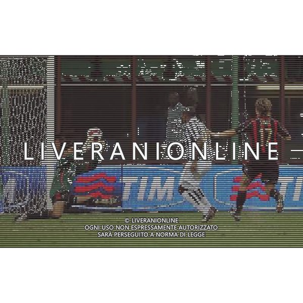 Trofeo Tim 31/08/2006 inter - milan - juventus nella foto il gol di marcelo zalayeta ph luzzani/ag. aldo liverani