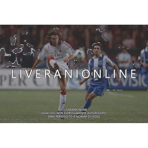 MONTECARLO MONACO 29-08-2003 MILAN - PORTO SUPERCOPPA EUROPEA NELLA FOTO: PIRLO ANDREA* AGENZIA ALDO LIVERANI