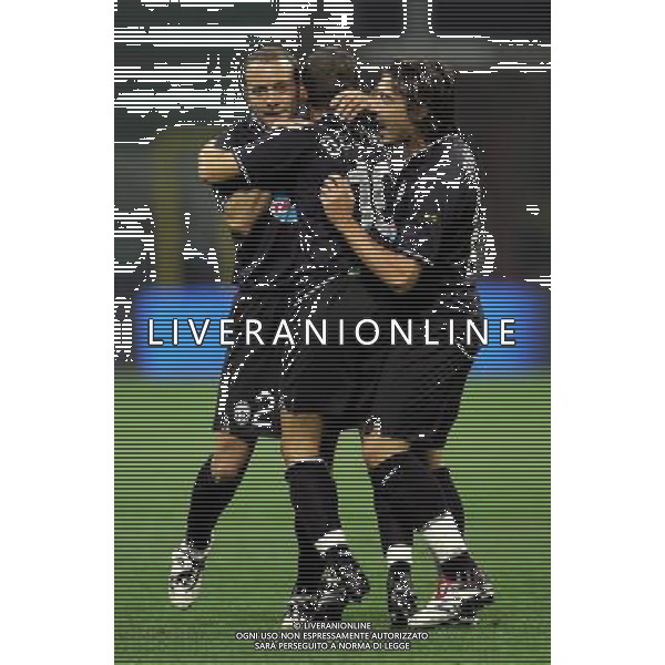 Milano 31/08/2006 trofeo tim 2006 inter-milan-juventus nella foto del piero alessandro esulta ph marco luzzani/ag aldo liverani s.a.s.