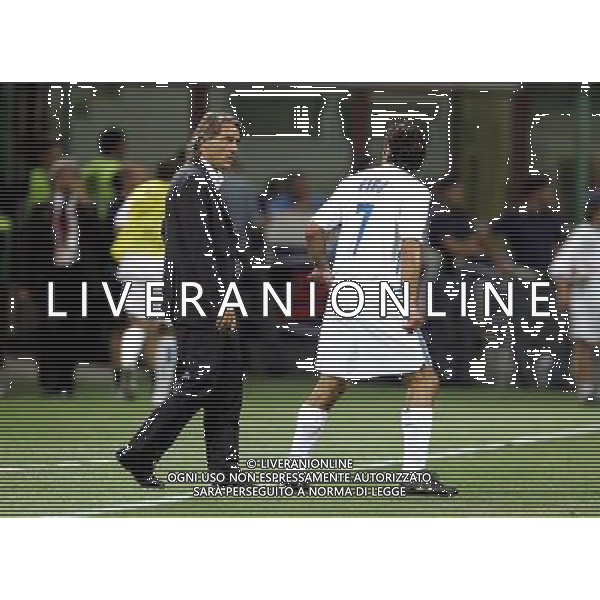 Milano 31/08/2006 trofeo tim 2006 inter-milan-juventus nella foto figo e mancini ph marco luzzani/ag aldo liverani s.a.s.