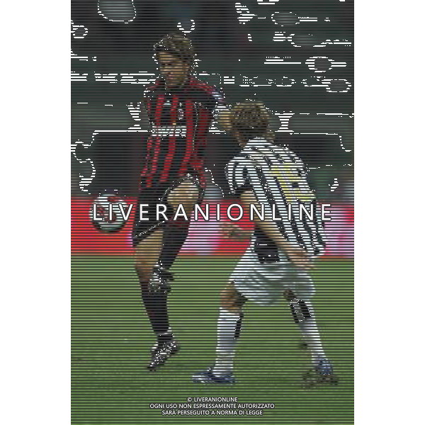 Milano 31/08/2006 trofeo tim 2006 inter-milan-juventus nella foto costacurta e marchisio ph marco luzzani/ag aldo liverani s.a.s.