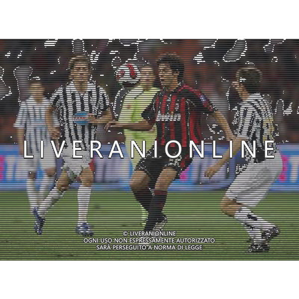 Milano 31/08/2006 trofeo tim 2006 inter-milan-juventus nella foto kaka, pisani e marchisio ph marco luzzani/ag aldo liverani s.a.s.