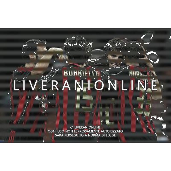 Milano 31/08/2006 trofeo tim 2006 inter-milan-juventus nella foto esultanza milan ph marco luzzani/ag aldo liverani s.a.s.